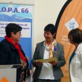 Florence CAILLIS BONET - Marraine : Suzanne SICARD IEN retraitée