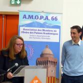 Jérôme VIDAL - Marraine : Dominique BATLLE Inspectrice de l’Education Nationale