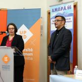 M. Davis ALBA - Marraine : Audrey BATTLE Conseillère juridique à la DSDEN