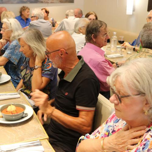 Le repas au restaurant « La tramontane » à Port-Vendres