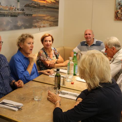 Le repas au restaurant « La tramontane » à Port-Vendres